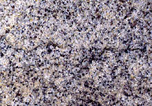 a clastic sedimentary rock: sand grains in hawkesbury sandstone, sydney, australia